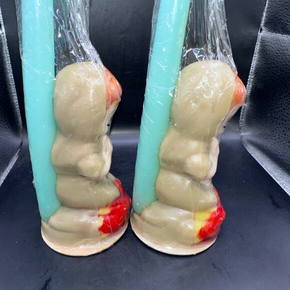 NOS Vintage Gurley Candle Company Christmas Candle GIRL PRAYING Kneeling USA - Picture 2 of 7